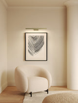 Astro Renoir 680 Matt Brushed Brass Interior Picture Light