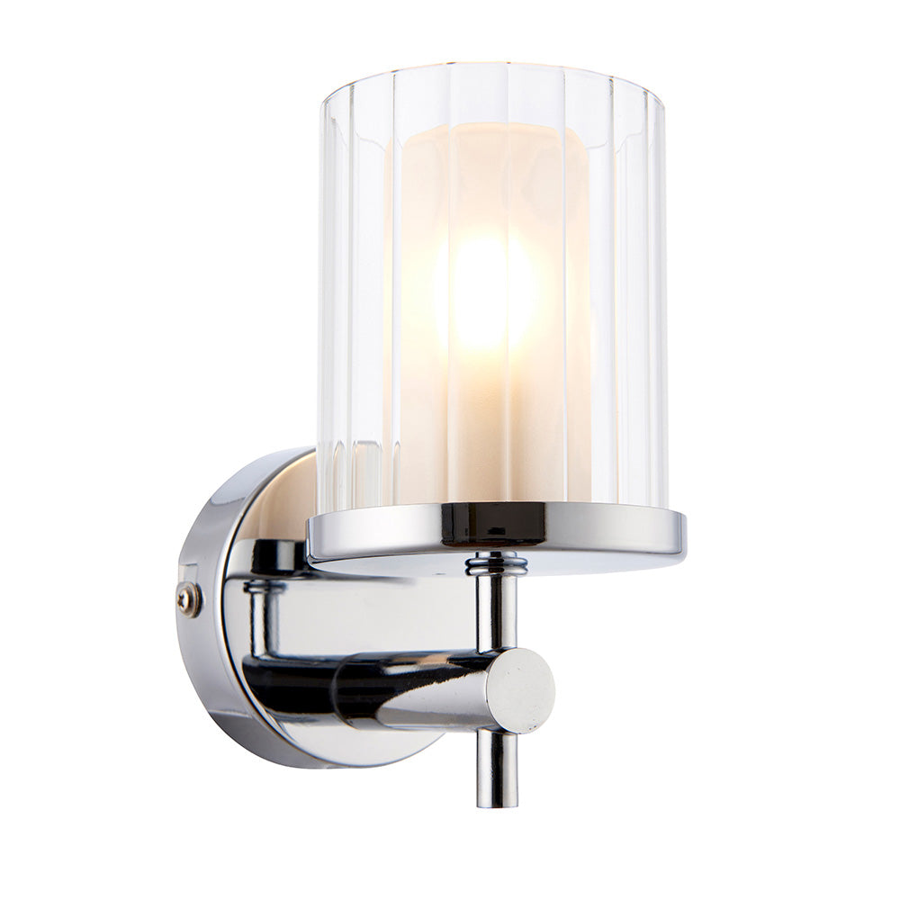 Endon Britton Bathroom Wall Light Chrome