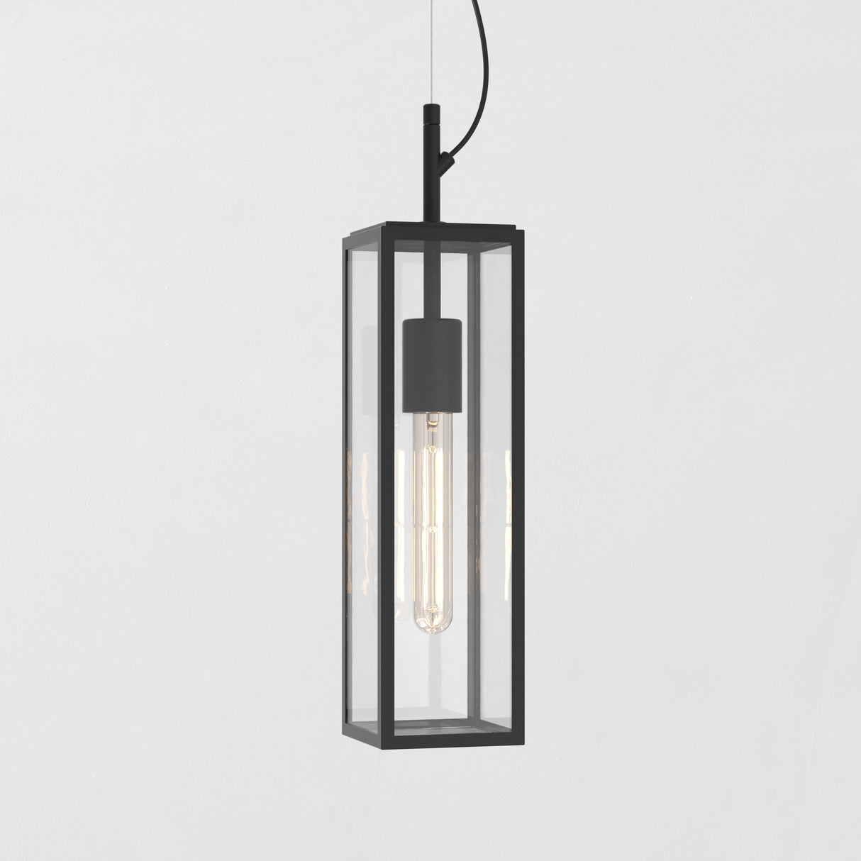 Astro Harvard Pendant Textured Black Outdoor Pendant Light