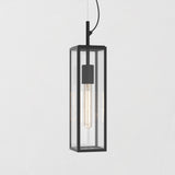 Astro Harvard Pendant Textured Black Outdoor Pendant Light