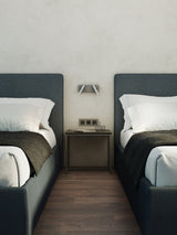 Astro Enna Twin Matt Nickel Interior Reading Light