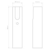 Astro Leda Round Shade Matt Black
