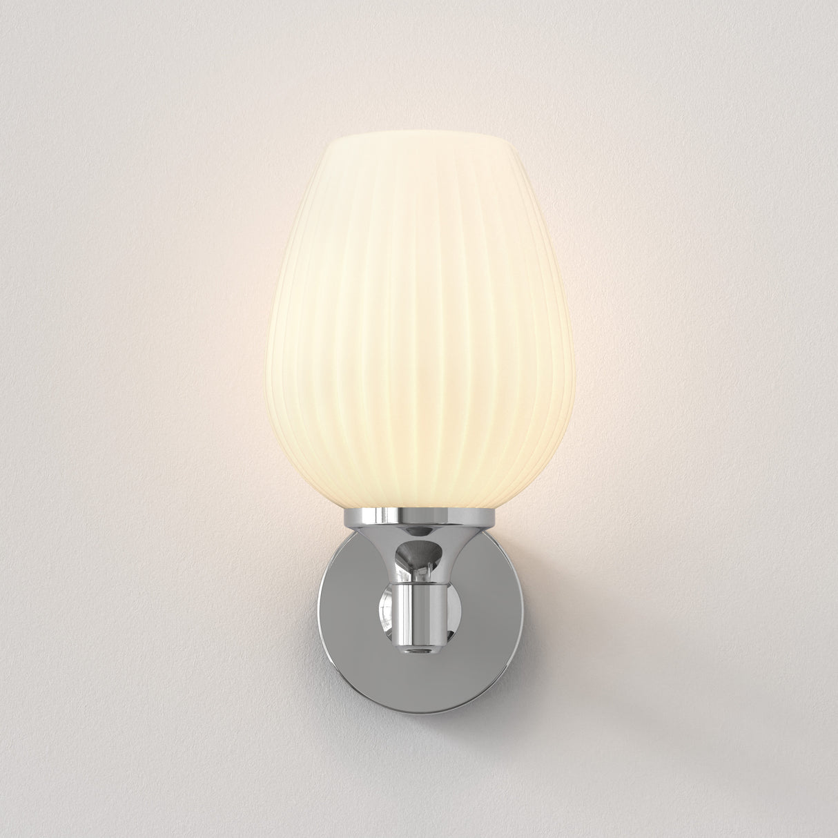 Astro Liberty Wall Polished Chrome Bathroom Wall Light