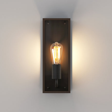 Astro Messina 130 Bronze Outdoor Wall Light