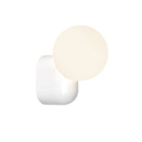 Astro Lyra Wall Single Gloss Glaze White Bathroom Wall Light