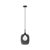 Astro Curve Glass 285 Dark Smoke Lampshade Shade