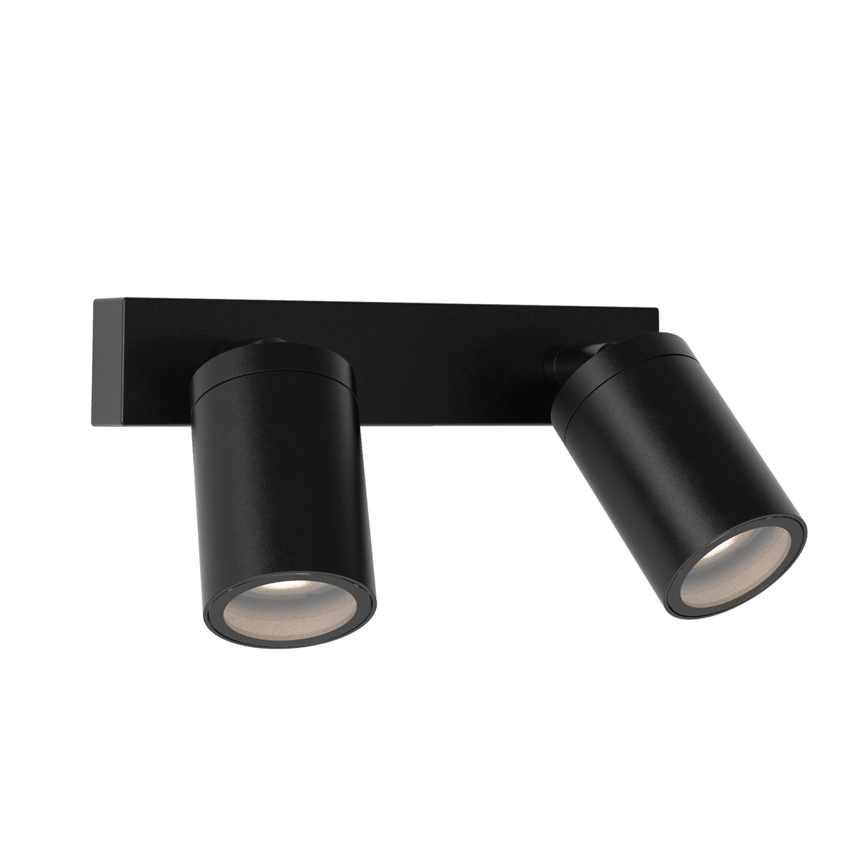 Astro Dartmouth Twin Spot Textured Black Outdoor Spotlight