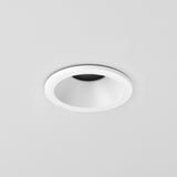 Astro Minima Round Fixed IP65 Matt White Bathroom Downlight