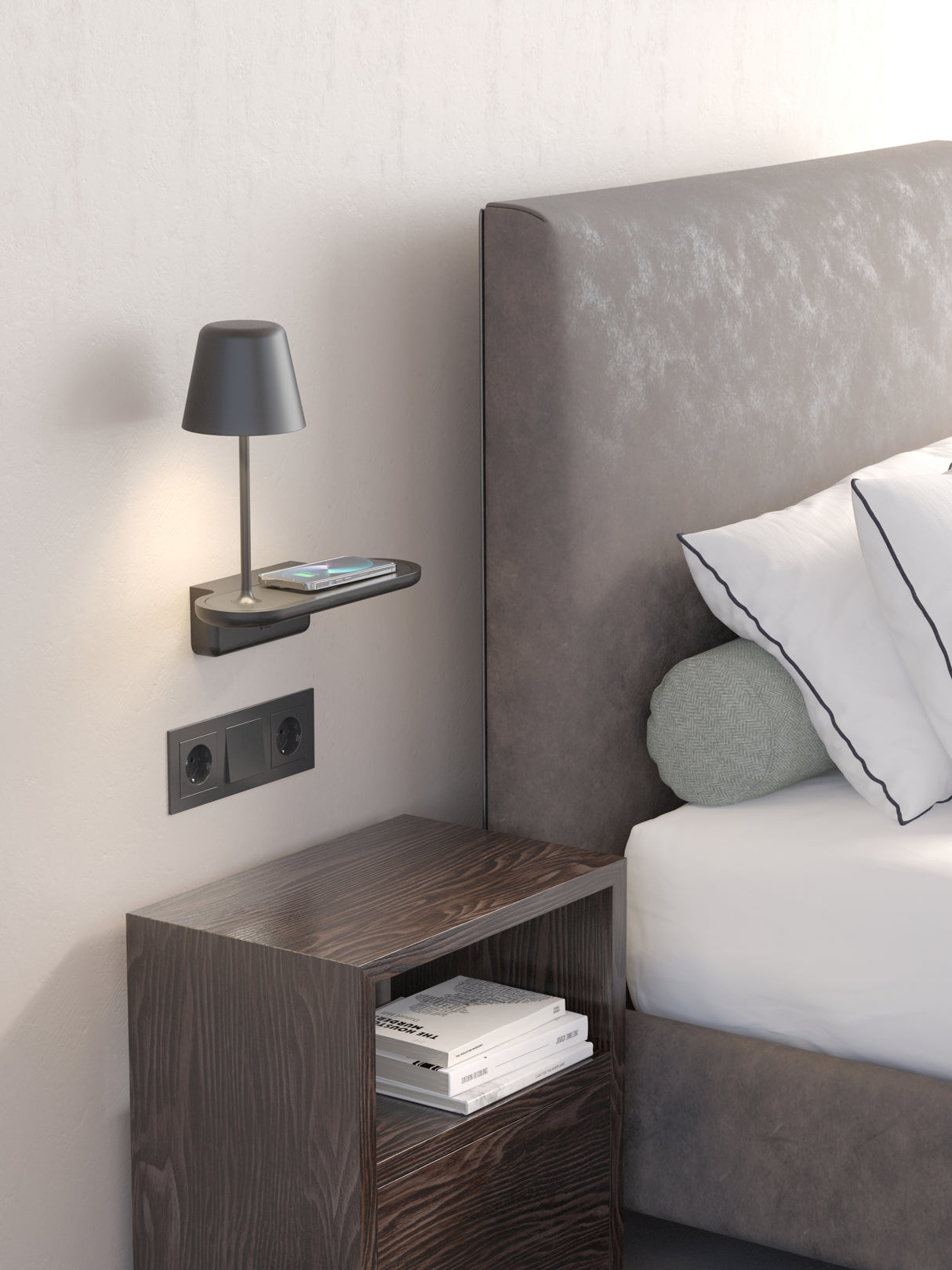 Astro Ito Matt Black Interior Wall Light