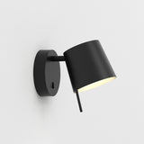 Astro Miura Wall Base Matt Black Interior Wall Light