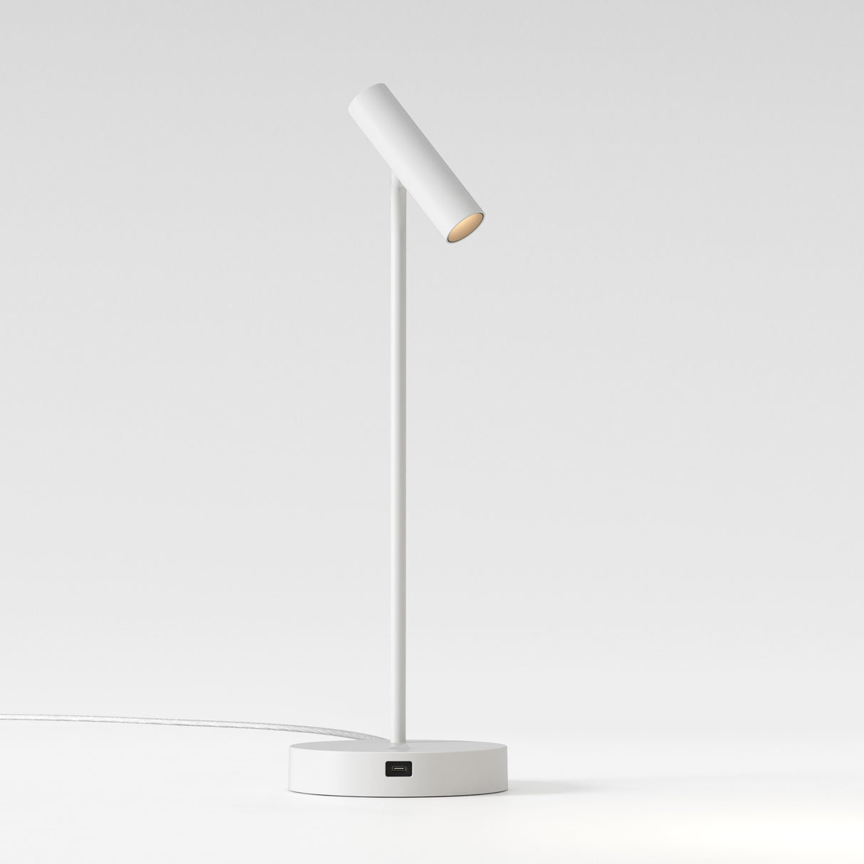 Astro Enna Desk USB C Matt White Interior Table Light