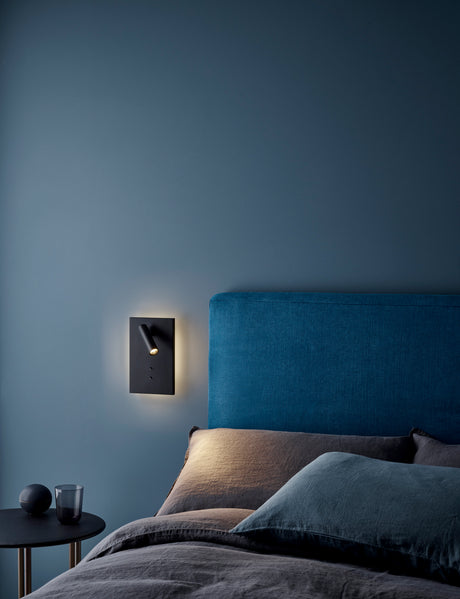 Astro Edge Reader Mini LED Matt Black Interior Combination Reader