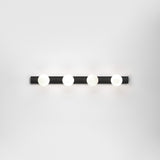 Astro Cabaret 4 II Matt Black Bathroom Wall Light