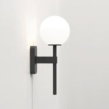 Astro Tacoma Single Matt Black Bathroom Wall Light