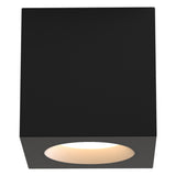 Astro Kos Square II Textured Black Outdoor Downlight