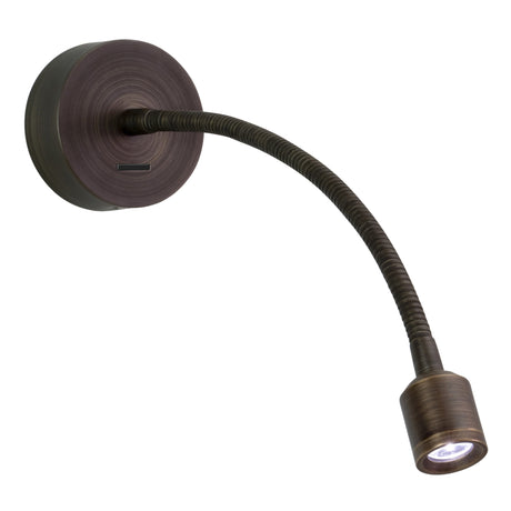 Astro Fosso Switched LED Bronze Interior Reading Light
