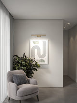 Astro Renoir 520 Matt Brushed Brass Interior Picture Light