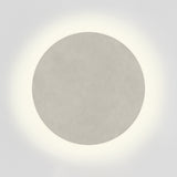 Astro Eclipse Round 300 LED Matt Concrete Coastal Wall Light