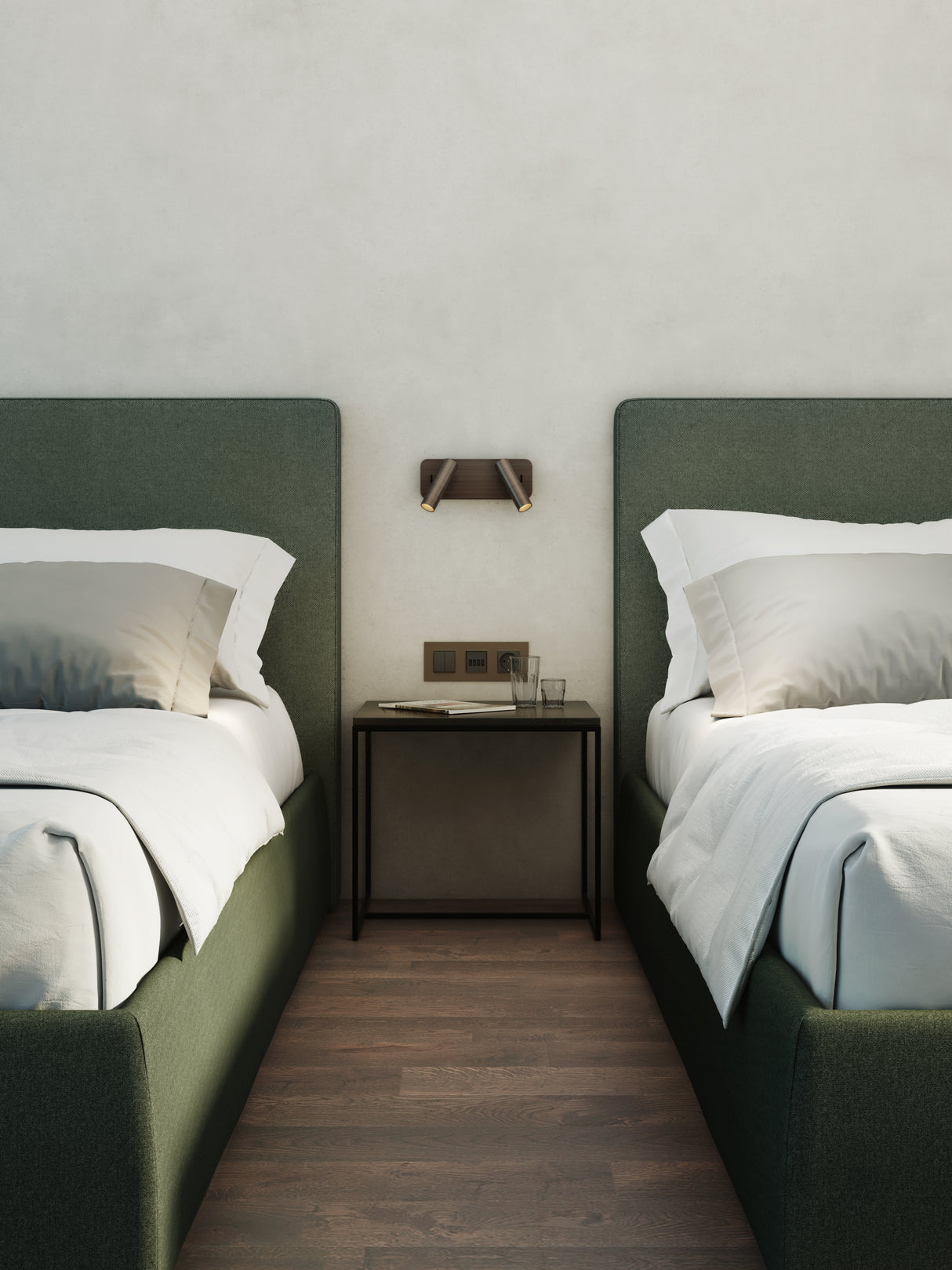 Astro Enna Twin Bronze Interior Reading Light