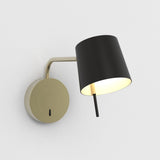Astro Miura Swing Arm Base Matt Gold Interior Wall Light