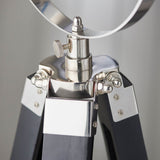 Endon Nautical Floor Lamp Polished nickel plate & black paint