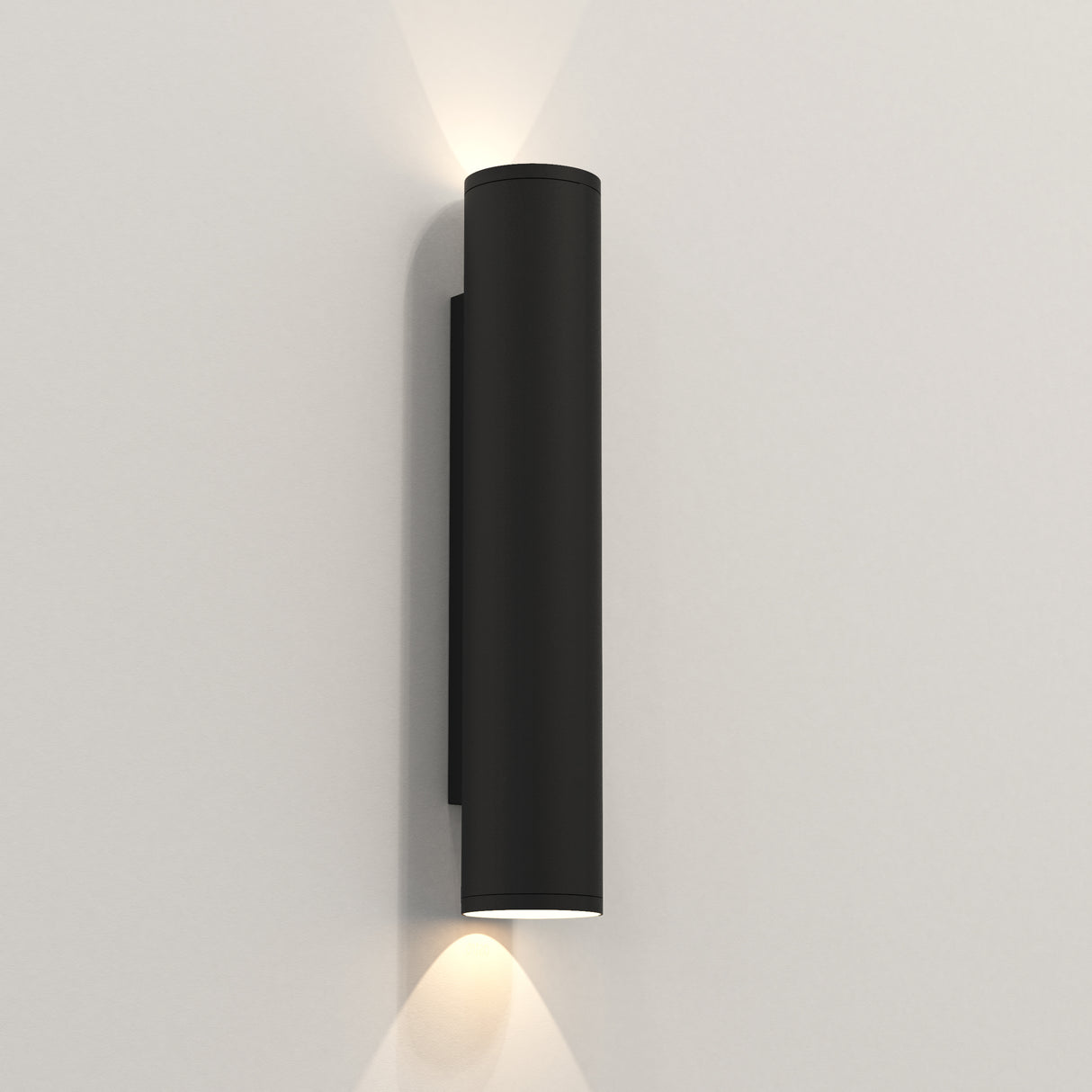 Astro Ava 400 Textured Black Outdoor Wall Light