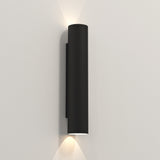 Astro Ava 400 Textured Black Outdoor Wall Light