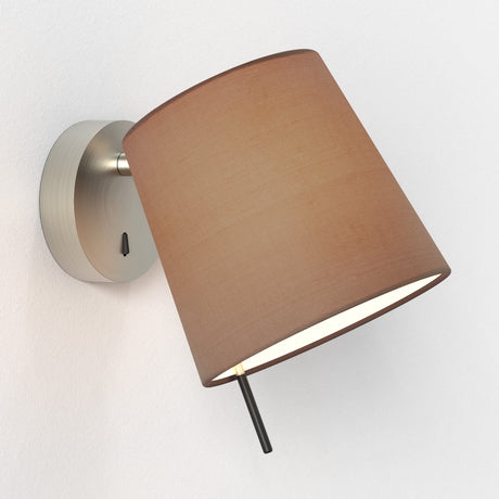 Astro Mitsu Wall Base Matt Nickel Interior Wall Light