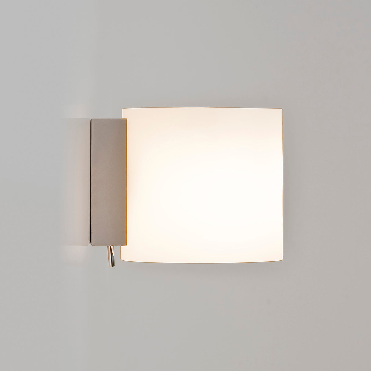 Astro Luga White Glass Interior Wall Light
