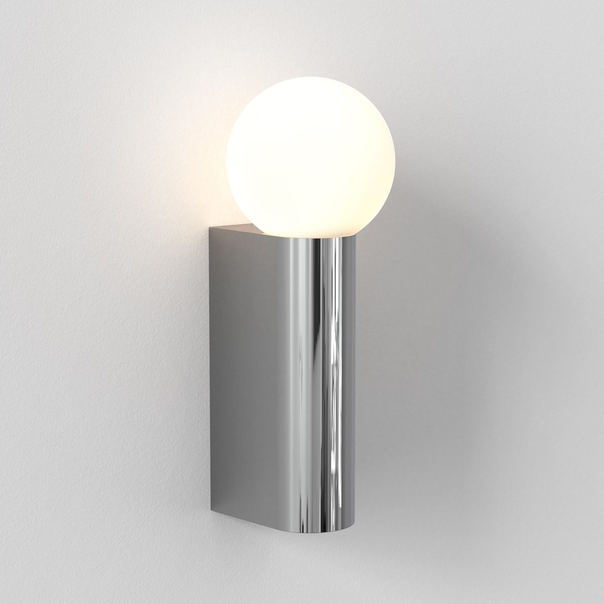 Astro Ortona Single Polished Chrome Bathroom Wall Light
