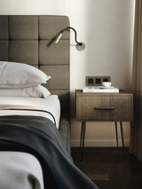 Astro Lucca Recessed Matt Nickel Interior Reading Light