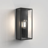 Astro Messina 160 II Textured Black Outdoor Wall Light