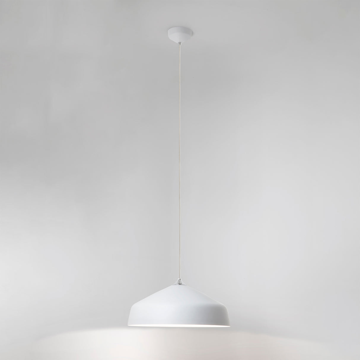 Astro Ginestra 400 Matt White Interior Pendant Light