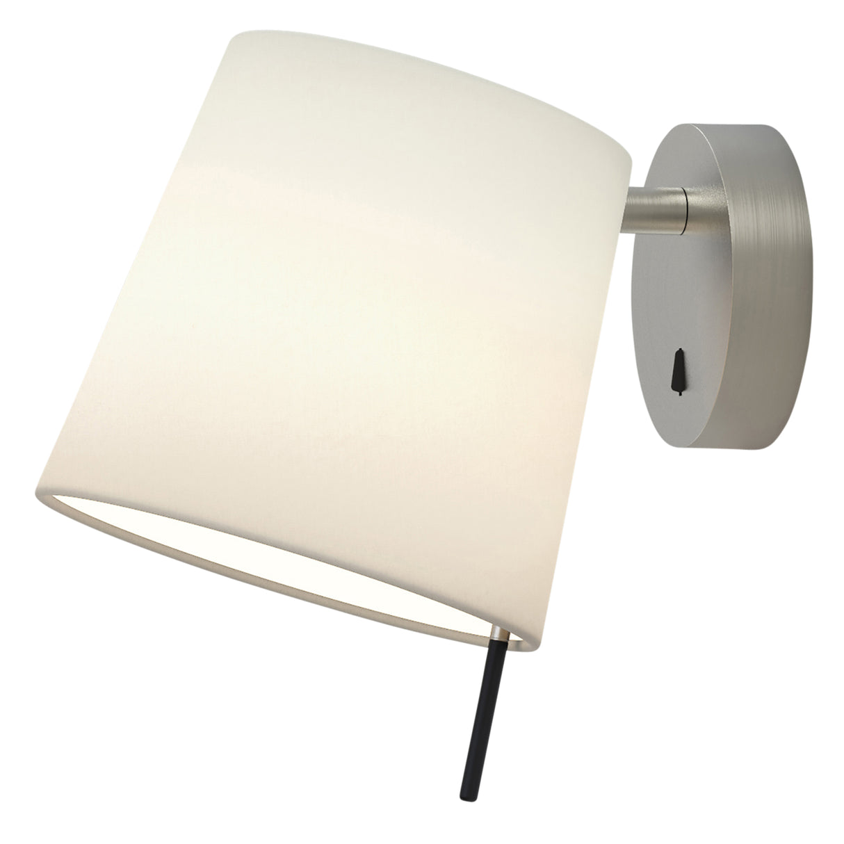 Astro Mitsu Wall Base Matt Nickel Interior Wall Light