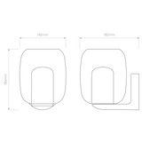 Astro Aquina Wall Matt Black Bathroom Wall Light