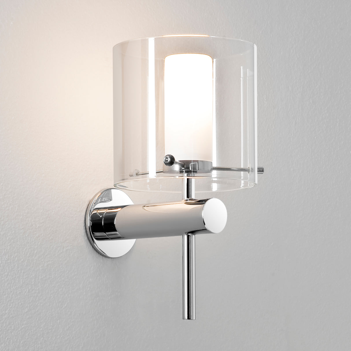 Astro Arezzo Wall Polished Chrome Bathroom Wall Light