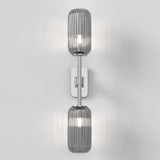 Astro Tacoma Twin Polished Chrome Bathroom Wall Light