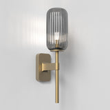 Astro Tacoma Single Antique Brass Bathroom Wall Light