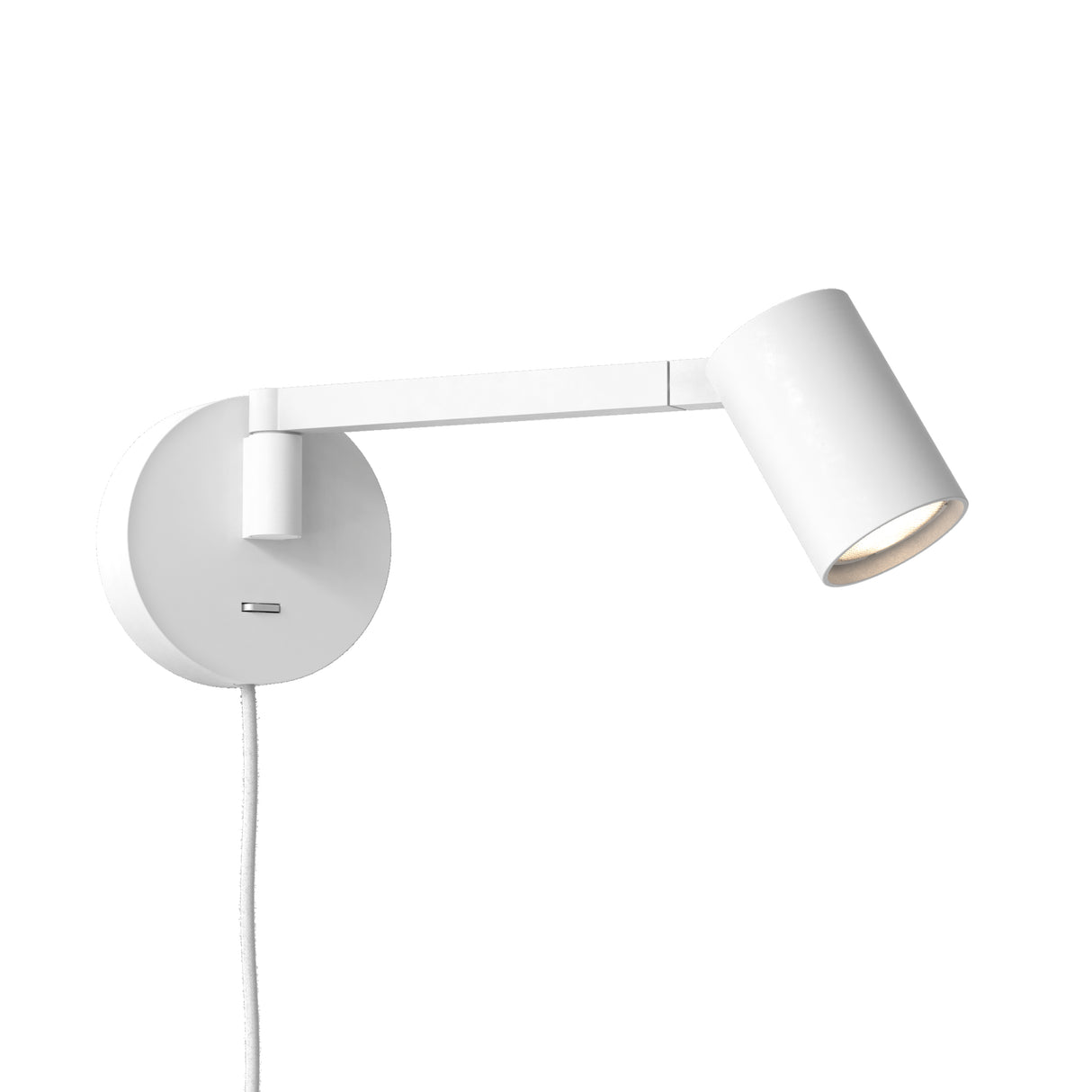 Astro Ascoli Swing Plug In Matt White Interior Reading Light