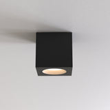 Astro Kos Square II Textured Black Outdoor Downlight