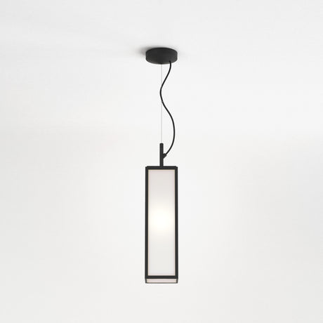 Astro Harvard Pendant Textured Black Outdoor Pendant Light