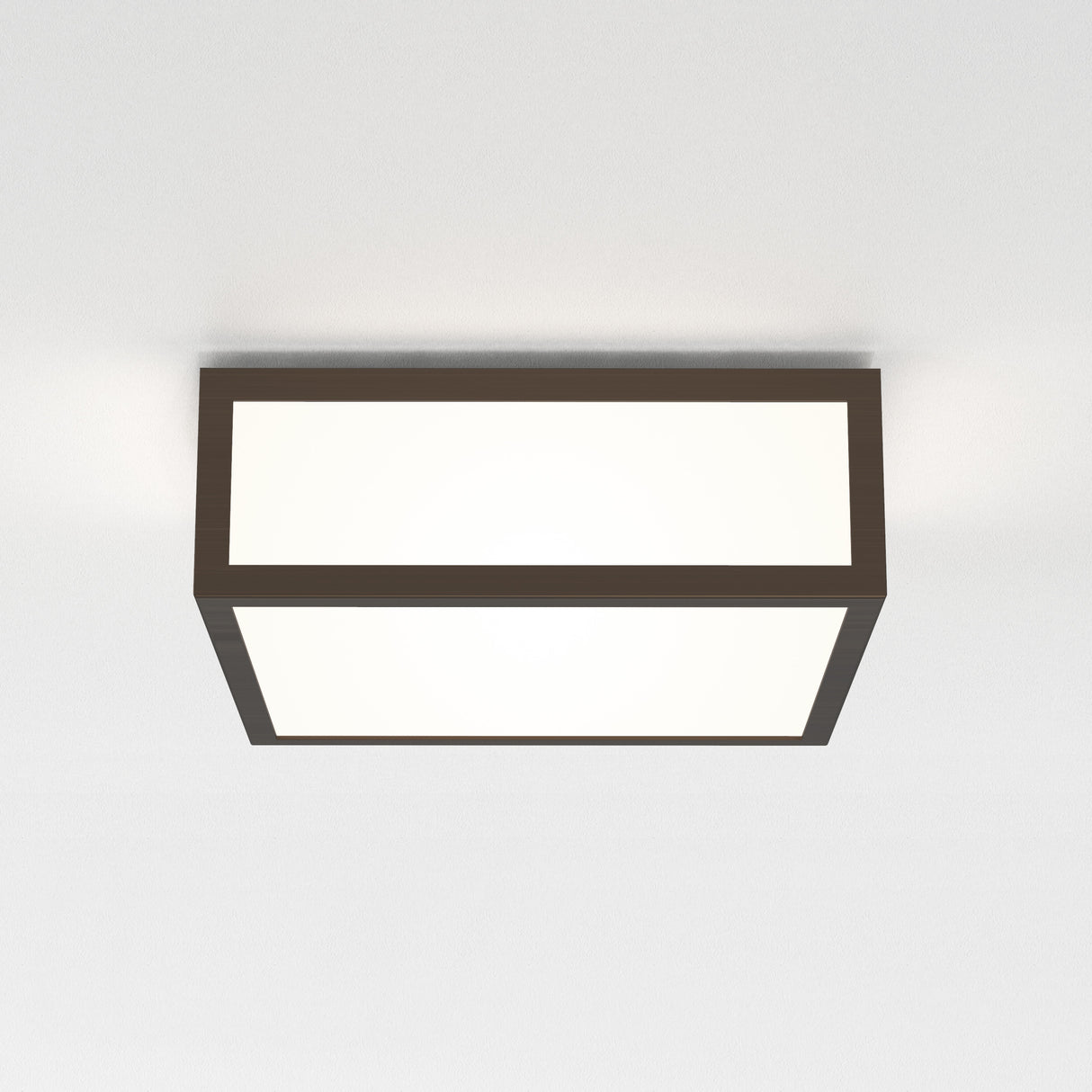 Astro Mashiko 200 Square Bronze Bathroom Ceiling Light