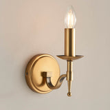 Interiors 1900 Stanford Single Wall Light Antique Brass