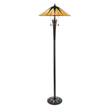 Tiffany Dark Star Floor Lamp