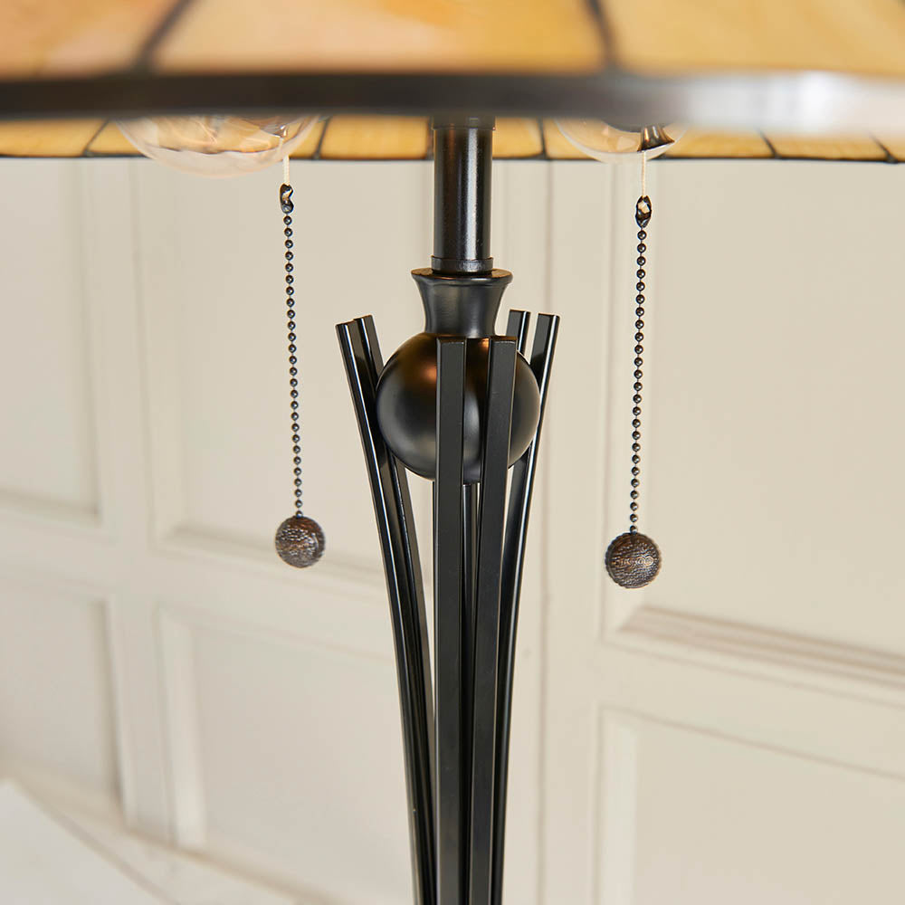 Tiffany Dark Star Floor Lamp
