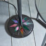 Tiffany Dark Star Floor Lamp
