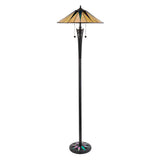 Tiffany Dark Star Floor Lamp