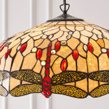 Tiffany Dragonfly Beige Large 3lt Pendant