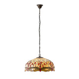 Tiffany Dragonfly Beige Large 3lt Pendant