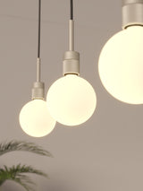 Astro Pendant Suspension Kit 4 Knurled Matt Nickel Interior Pendant Light